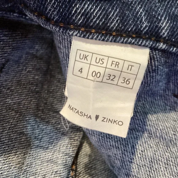 Natasha Zinko High-rise Triple Jeans 00